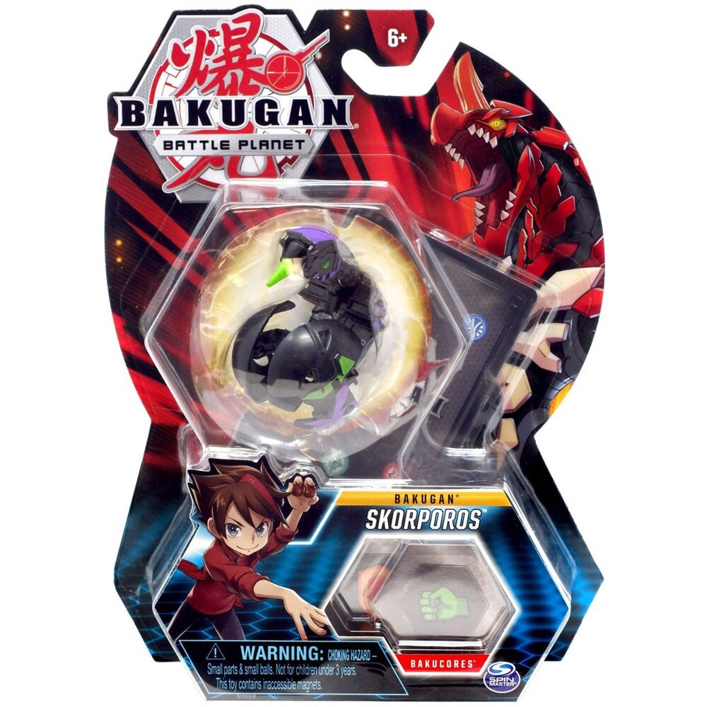 Bakugan Battle Planet Skorporos w/Trading cards New in Box For Age 6+